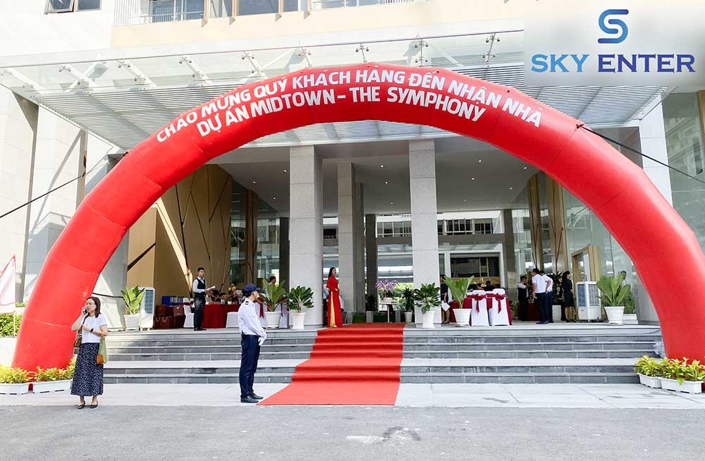 CUNG CẤP NHÂN SỰ, THIẾT BỊ CHO NGÀY BÀN GIAO NHÀ DỰ ÁN MIDTOWN - THE SYMPHONY